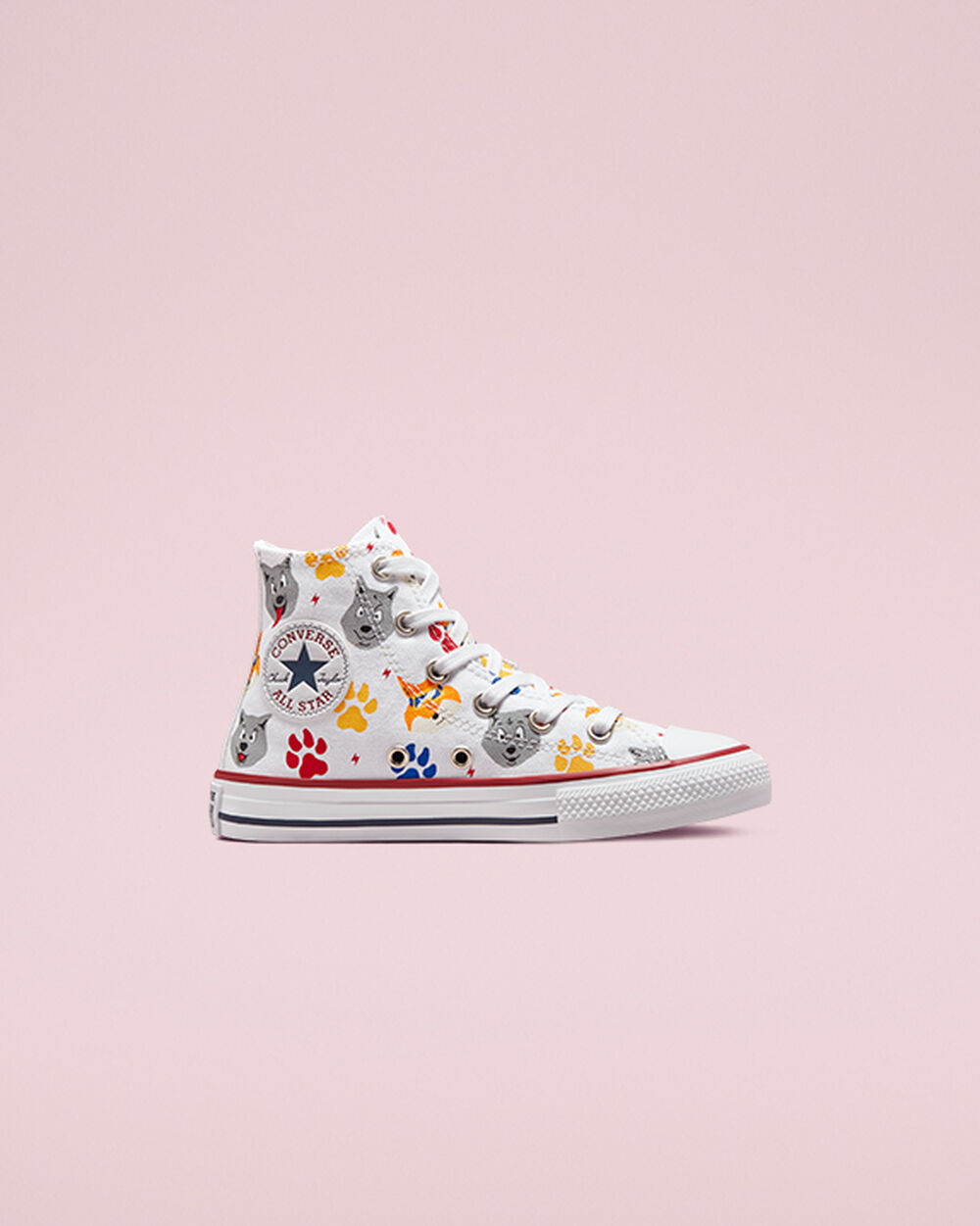 Adidași Baieti Converse Chuck Taylor All Star Albi Rosii Inchis Bleumarin | Romania-98715
