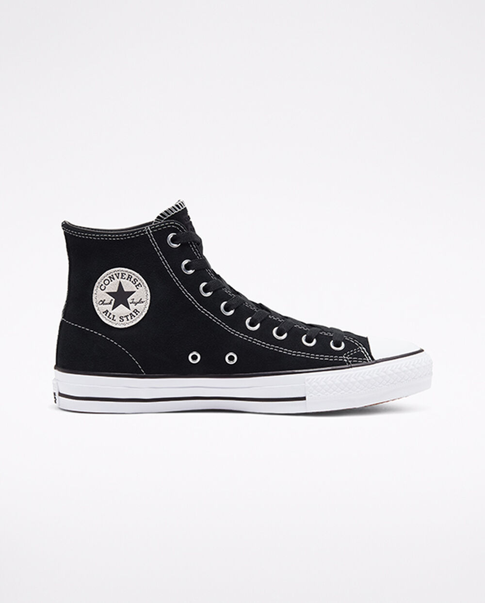 Adidași Barbati Converse CONS Chuck Taylor All Star Pro Negrii Albi | Romania-59106