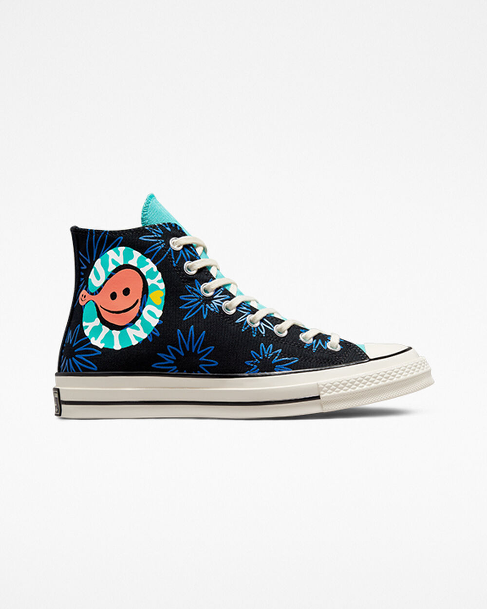 Adidași Barbati Converse Chuck 70 Negrii Albastru Deschis Turcoaz Albastru Regal | Romania-71038