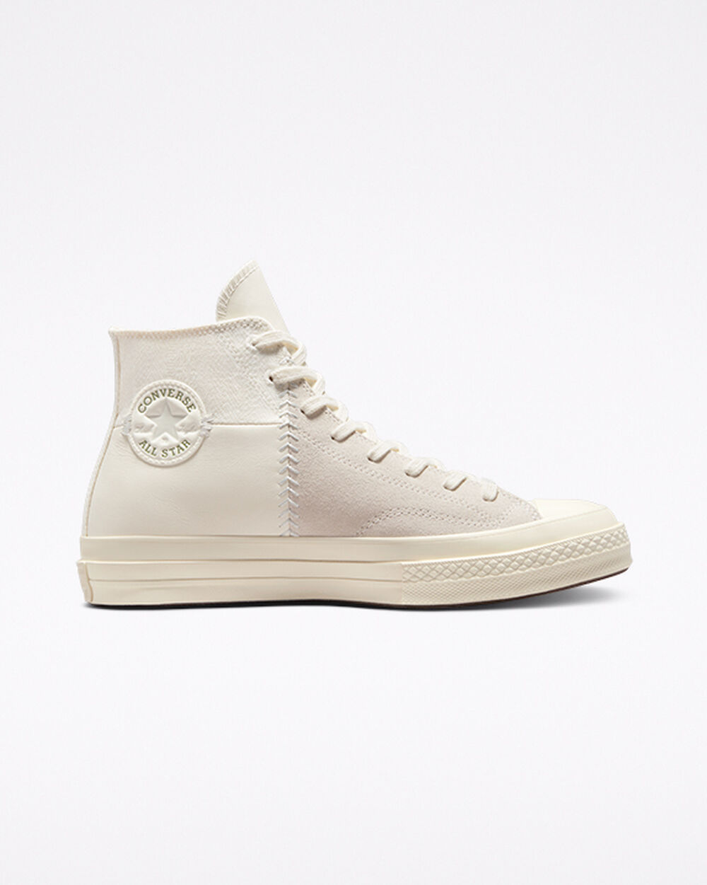 Adidași Dama Converse Chuck 70 Albi Argintii Deschis | Romania-65340