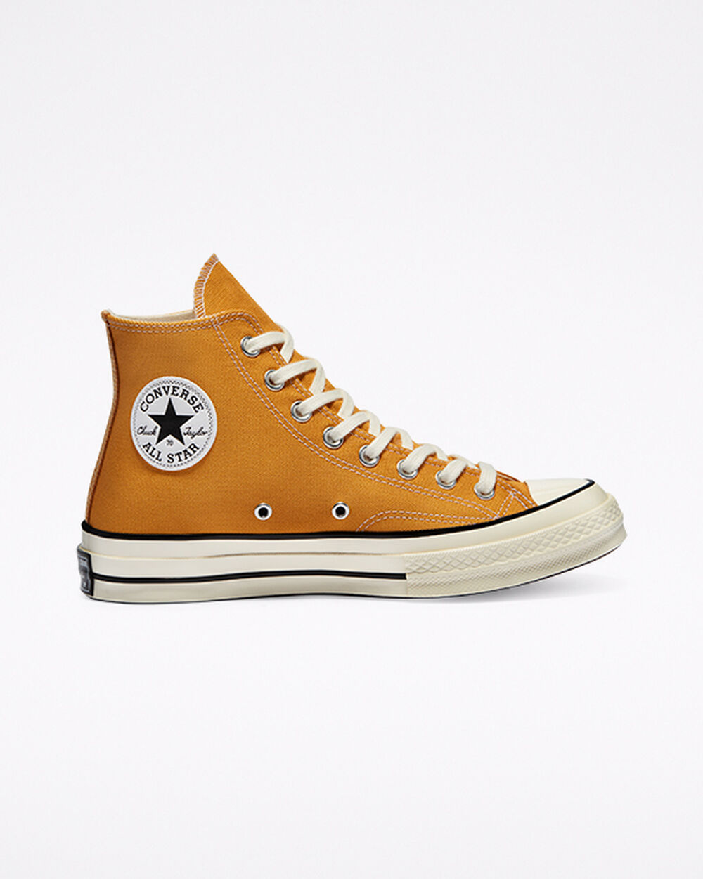 Adidași Dama Converse Chuck 70 Portocalii Flori Negrii Albi | Romania-68145