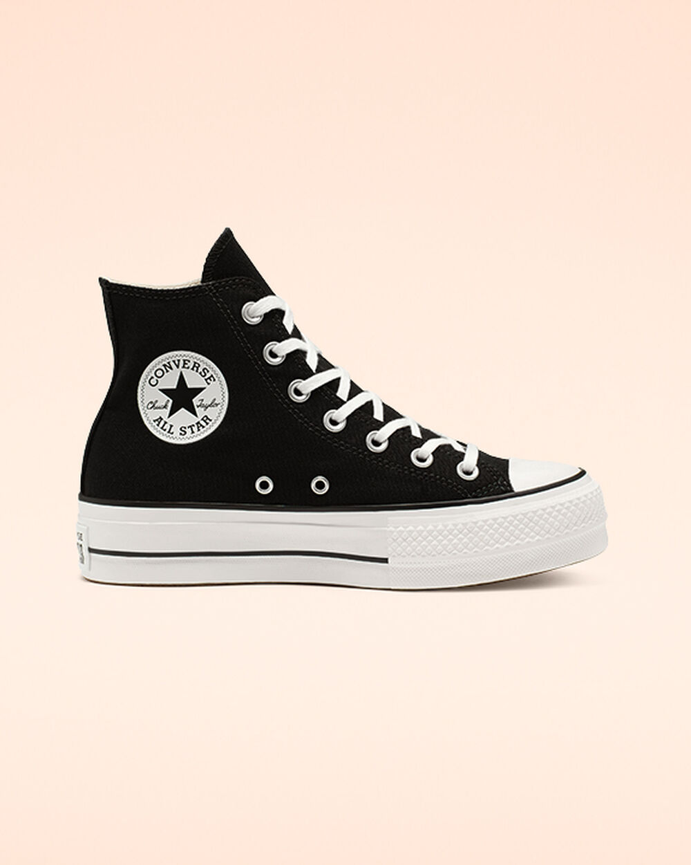 Adidași Dama Converse Chuck Taylor All Star Negrii Albi | Romania-21349