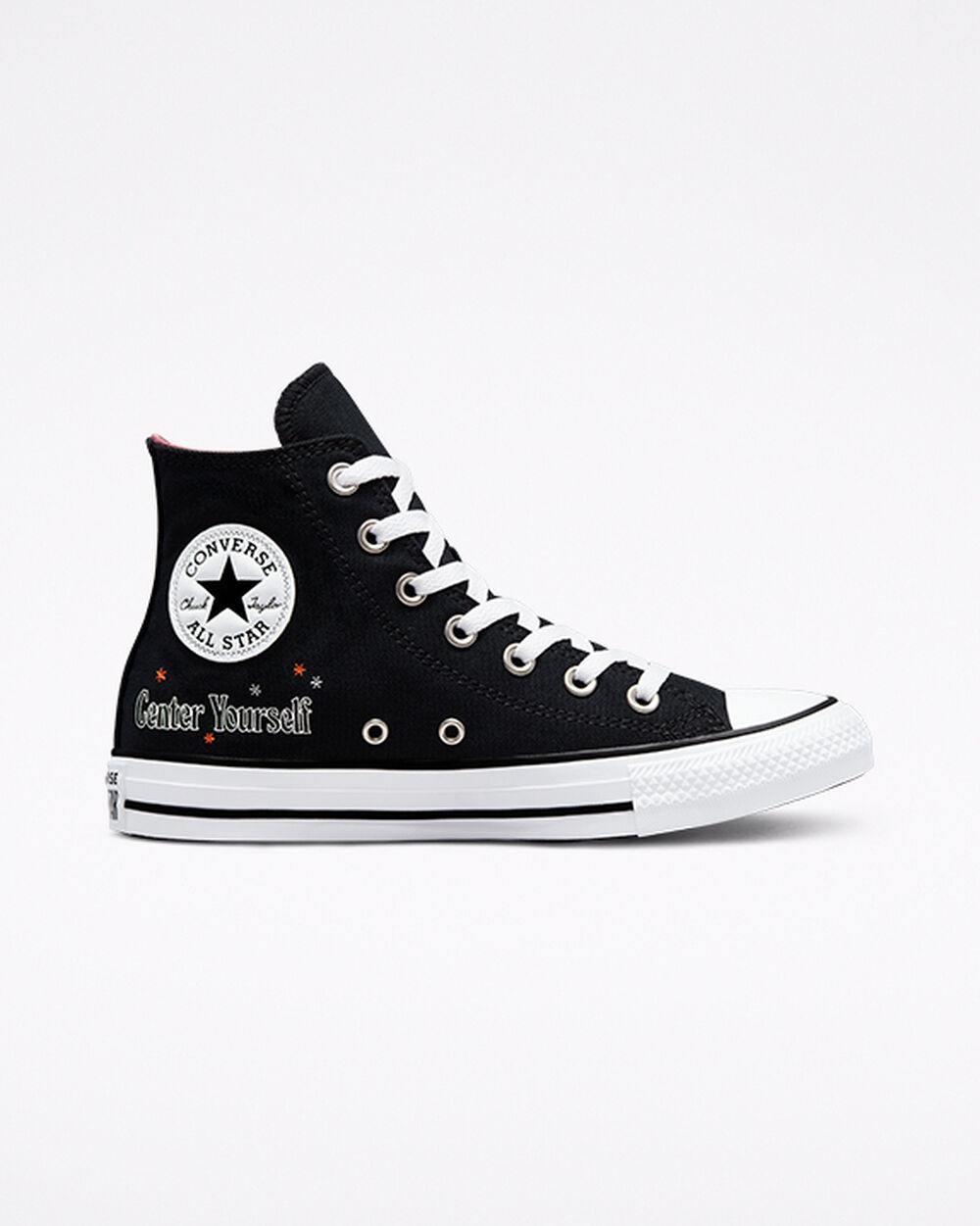 Adidași Dama Converse Chuck Taylor All Star Negrii Albi Gri | Romania-41802