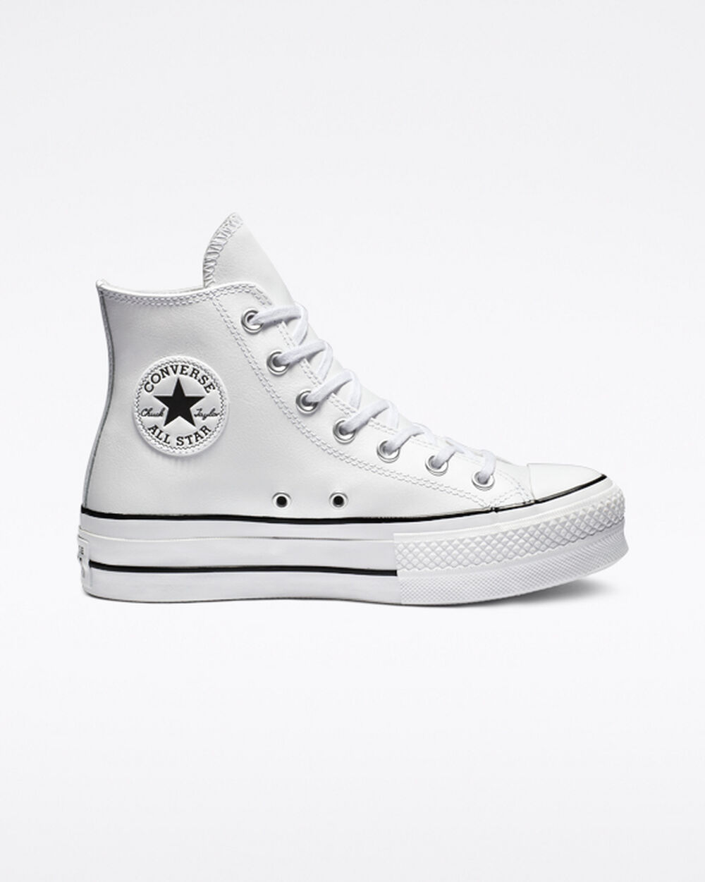 Adidași Dama Converse Chuck Taylor All Star Albi Negrii Albi | Romania-51498