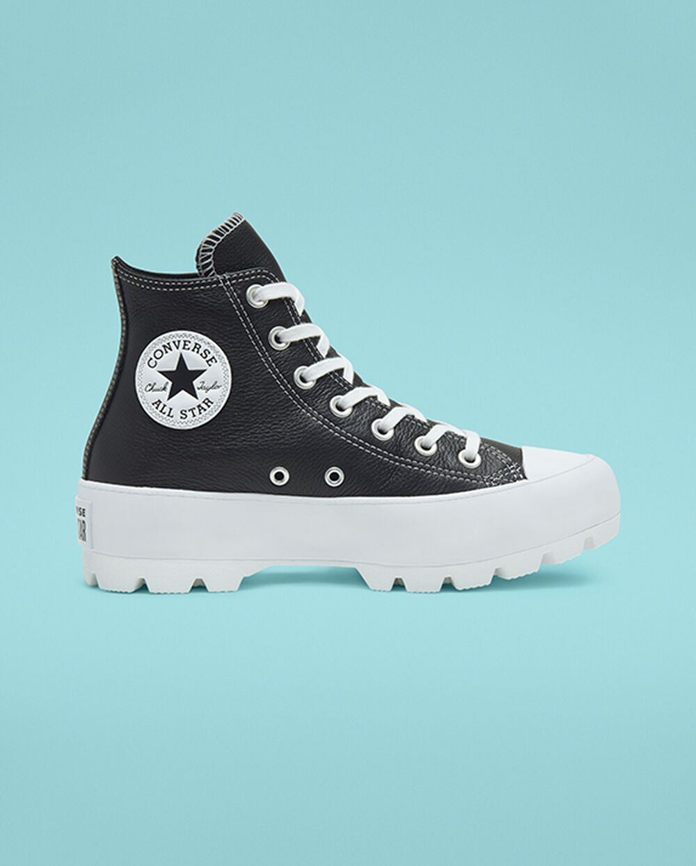 Adidași Dama Converse Chuck Taylor All Star Negrii Albi | Romania-51734