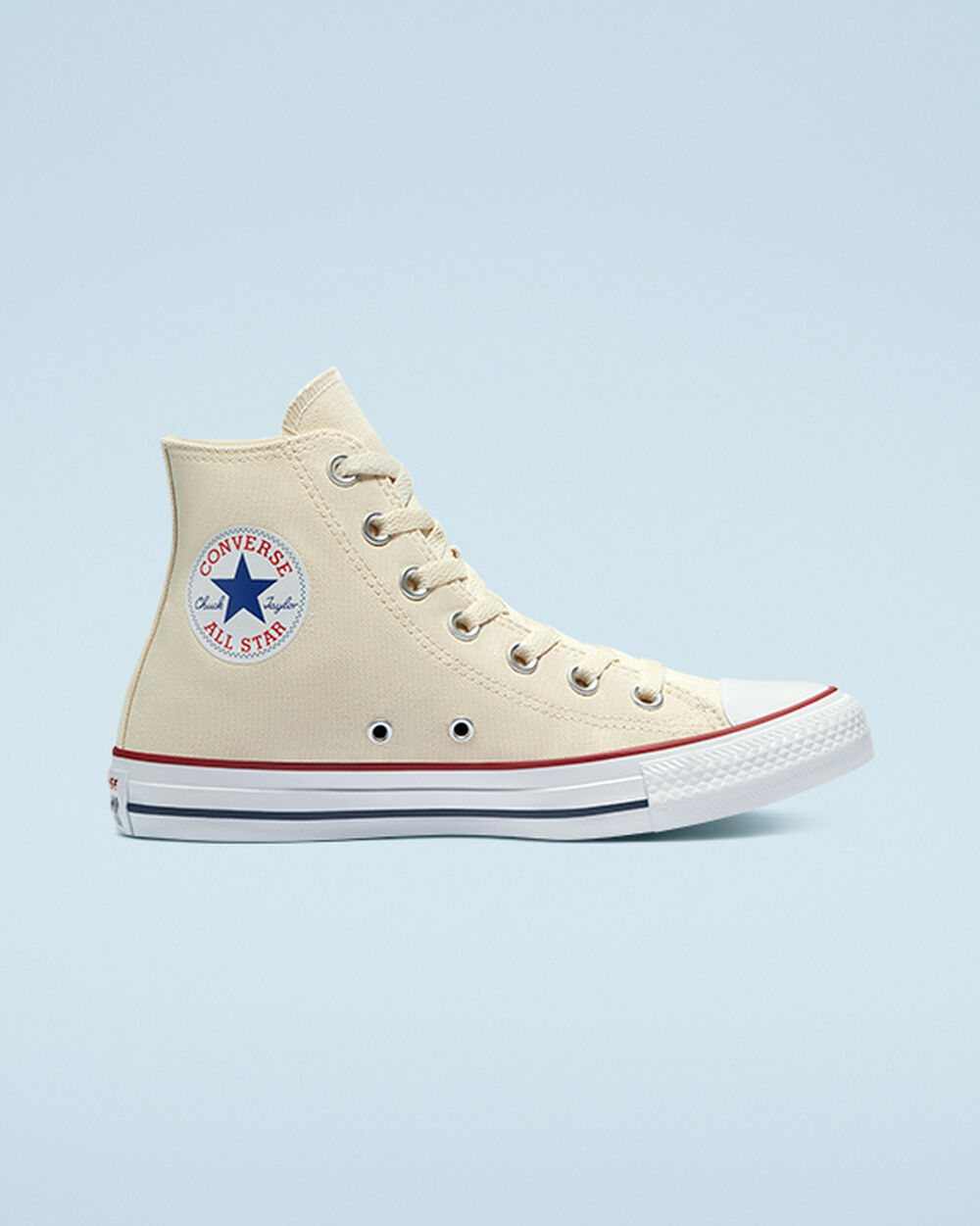 Adidași Dama Converse Chuck Taylor All Star Bej Albi | Romania-83425