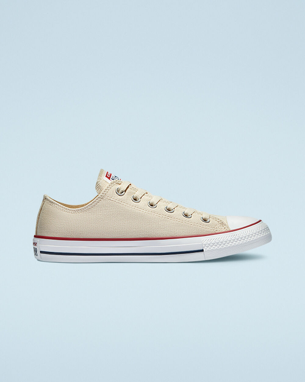 Adidași Dama Converse Chuck Taylor All Star Bej Albi | Romania-84092
