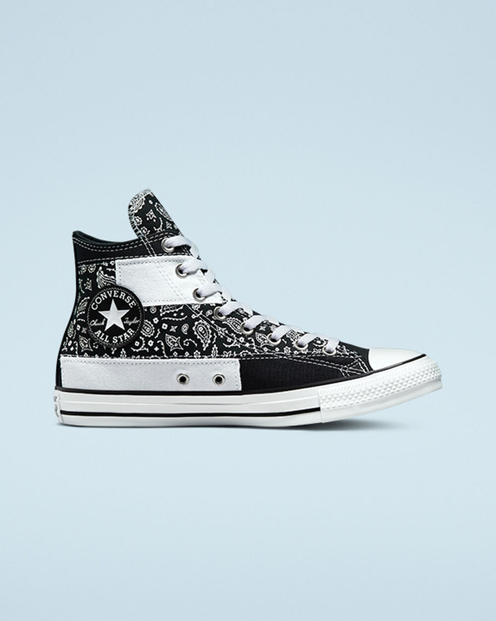 Adidași Dama Converse Chuck Taylor All Star Negrii Albi Negrii | Romania-87194