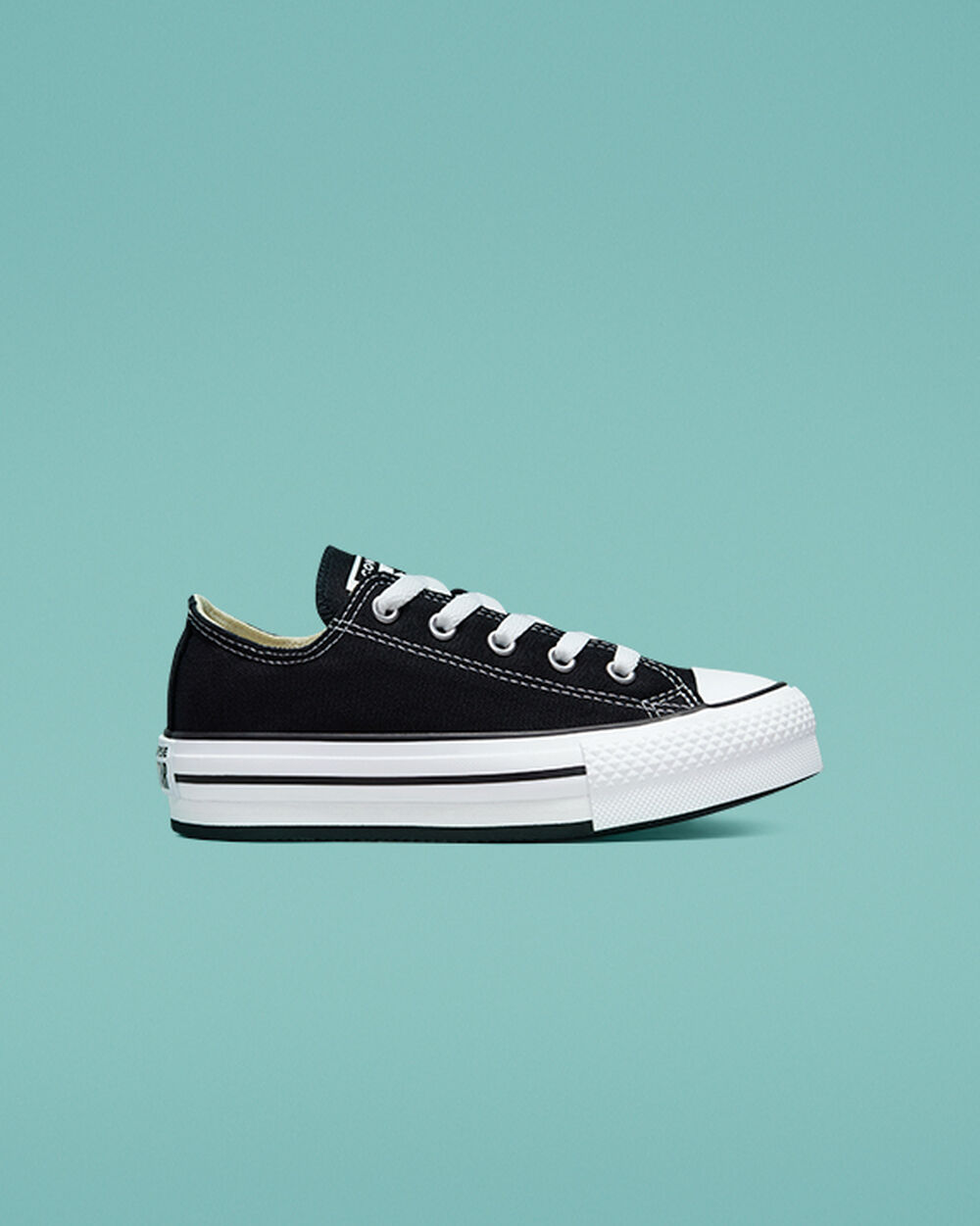Adidași Fete Converse Chuck Taylor All Star Negrii Albi Negrii | Romania-60317