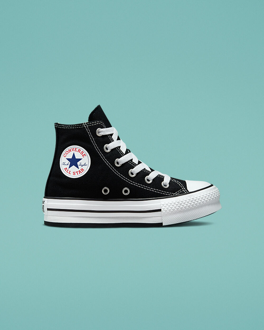 Adidași Fete Converse Chuck Taylor All Star Negrii Albi Negrii | Romania-81473